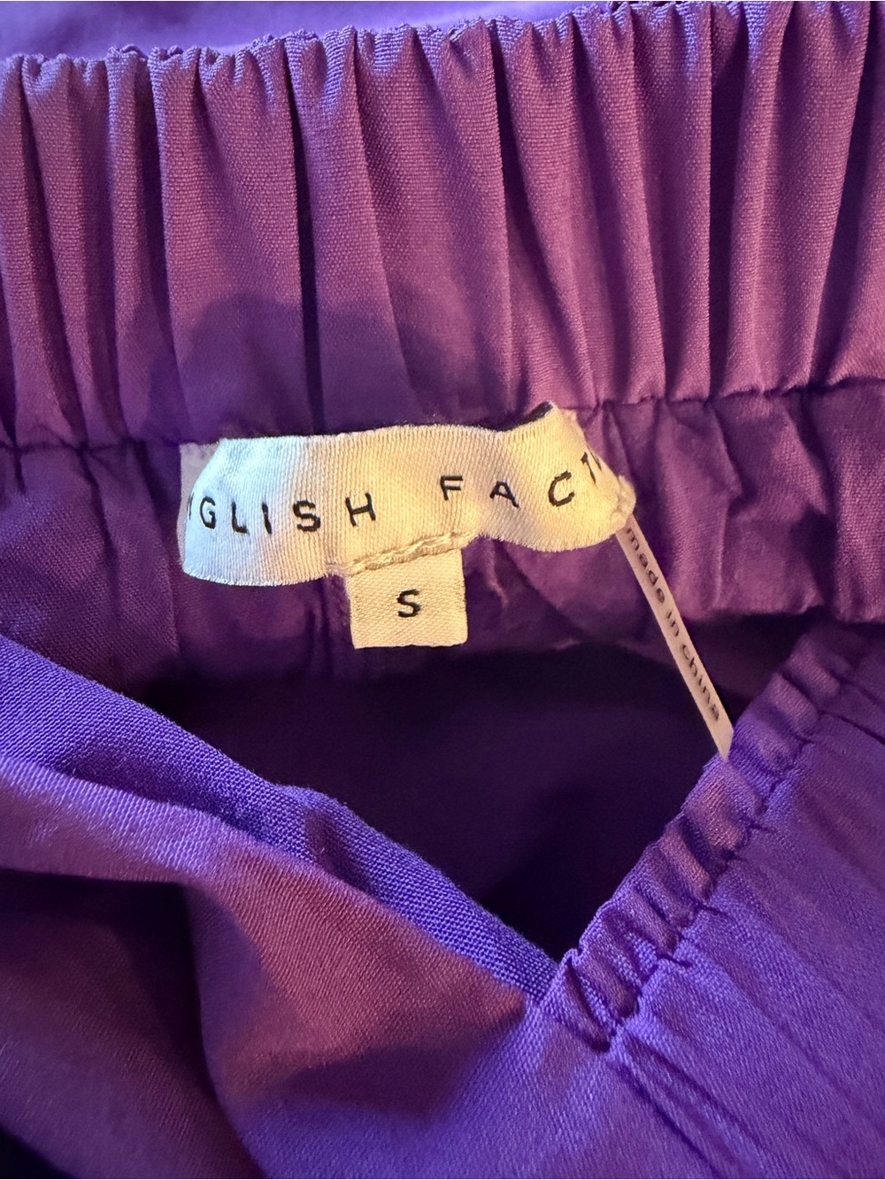 English Factory Women’s Purple Ruffle-Tiered Midi Dress - Picture 11 of 14